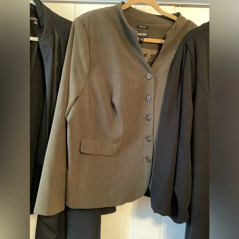 Lane Bryant Avenue Coat Jacket Blazer Dress‎ Plus Size Bundle 28 2X 3X